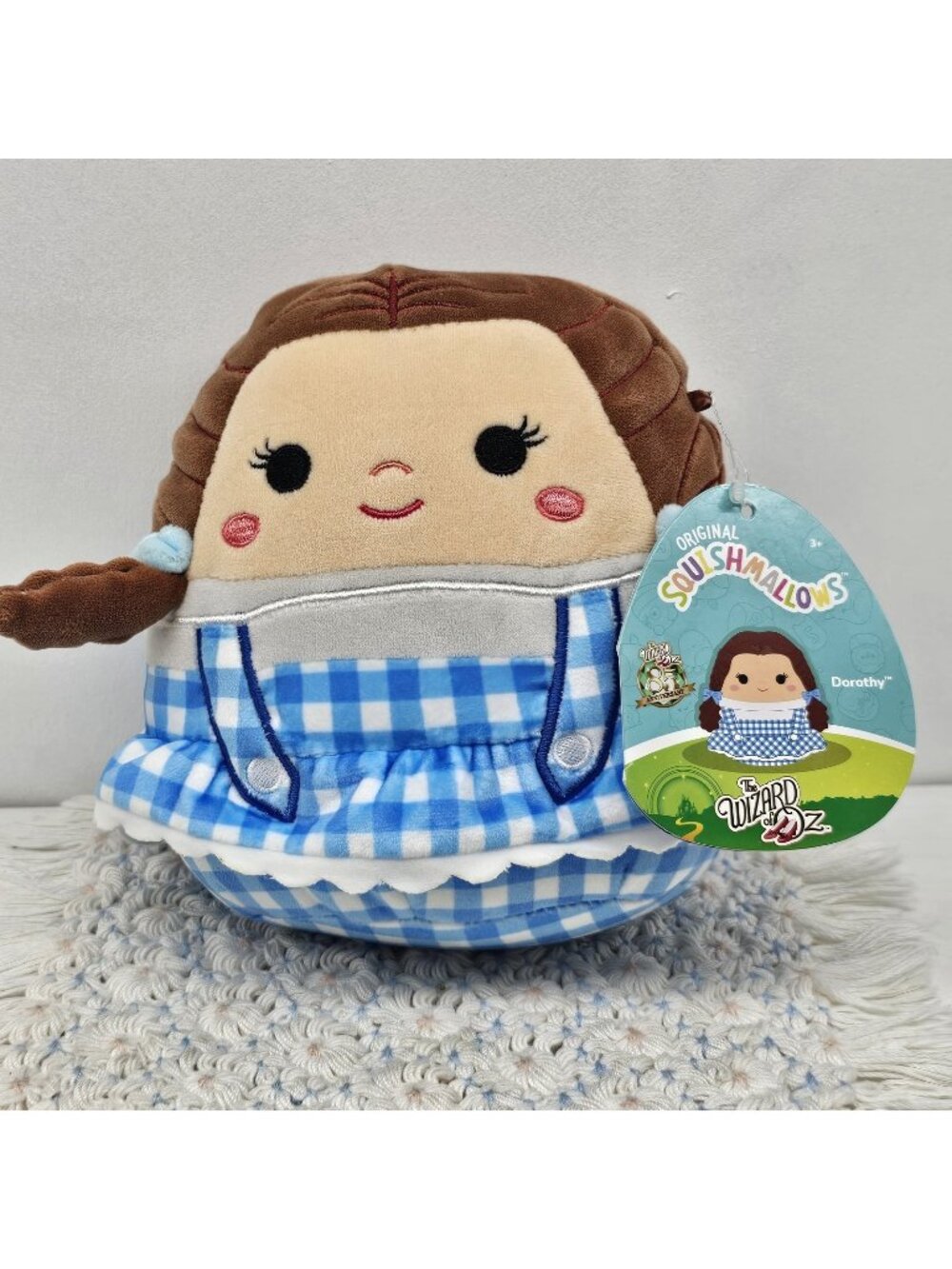 Squishmallows Wizard Of Oz / Dorothy / 8" Plush / Jazwares / 2024 / NWT